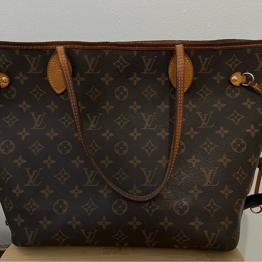 Original Louis Vuitton Dark Brown Monogram Tote Buy in 2015